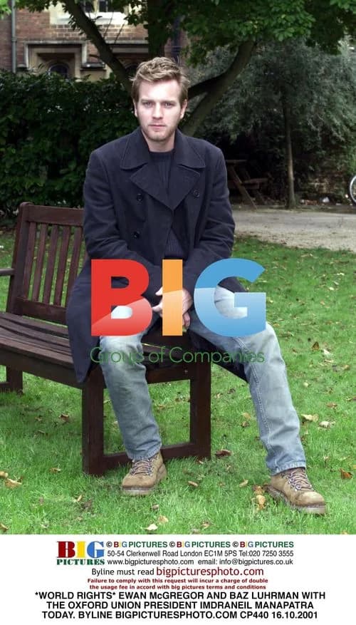 Ewan McGregor and Baz Luhrman at Oxford Union