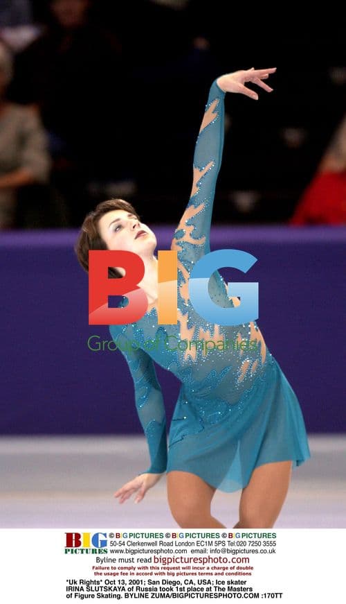 Irina Slutskaya wins The Masters of Figure Skating