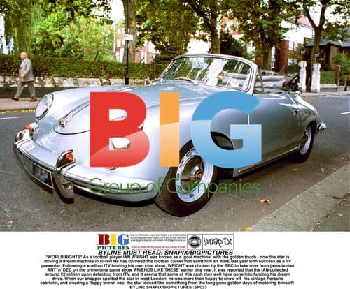 Ian Wright Drives Dream Car