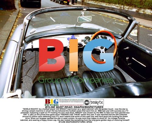 Ian Wright Drives Dream Porsche