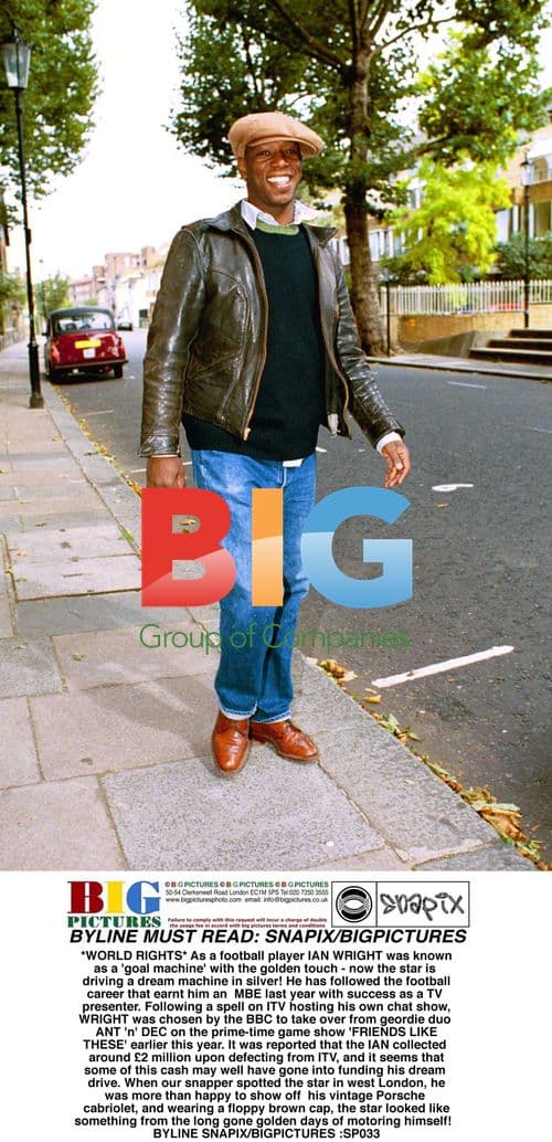 Ian Wright drives his dream Porsche 911