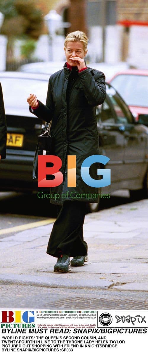 Lady Helen Taylor Shopping in Knightsbridge