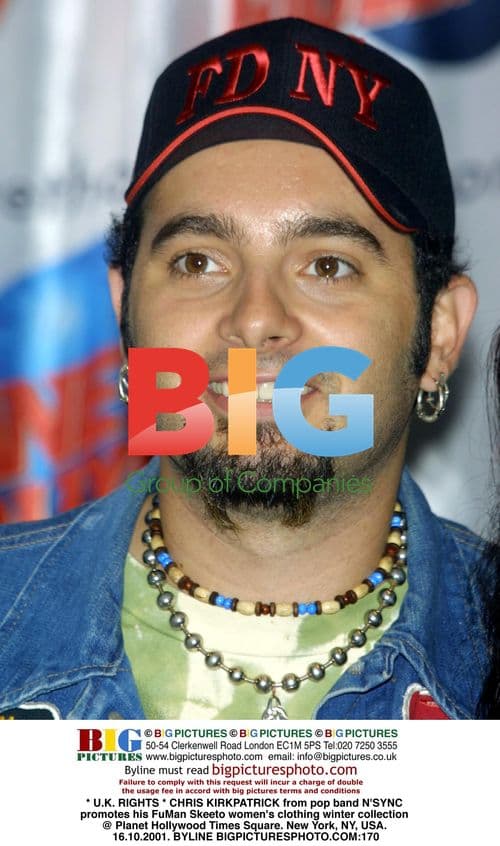 CHRIS KIRKPATRICK Promotes FuMan Skeeto Clothing