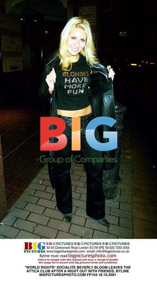 Socialite Beverly Bloom Leaves Attica Club