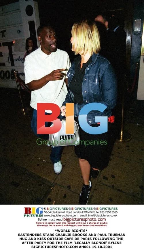 EASTENDERS stars Charlie Brooks and Paul Trueman