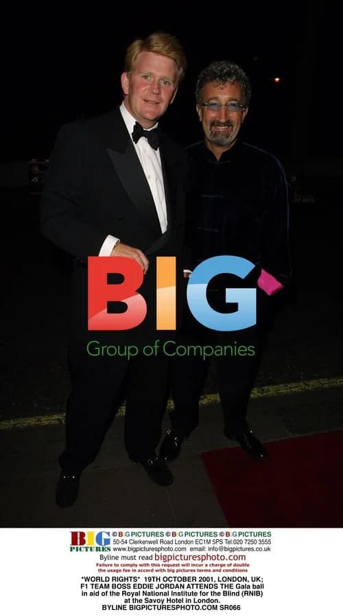 F1 Boss Eddie Jordan at RNIB Gala
