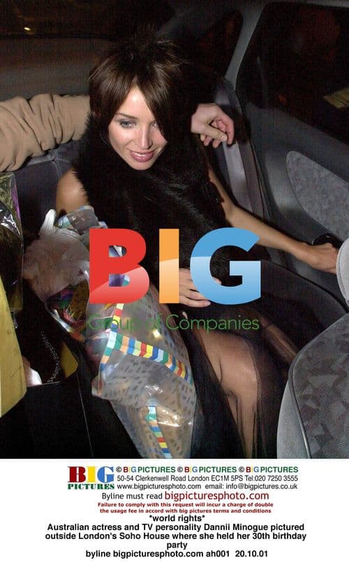 Dannii Minogue Celebrates 30th Birthday