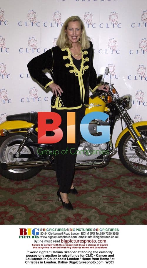 Catrina Skepper at CLIC charity auction