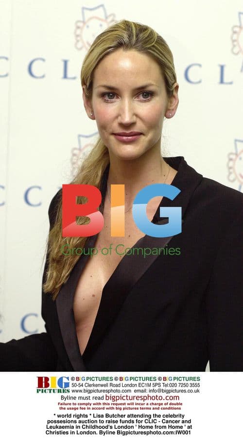 Lisa Butcher at Celebrity Possessions Auction