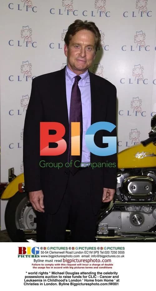 Michael Douglas at Celebrity Possessions Auction