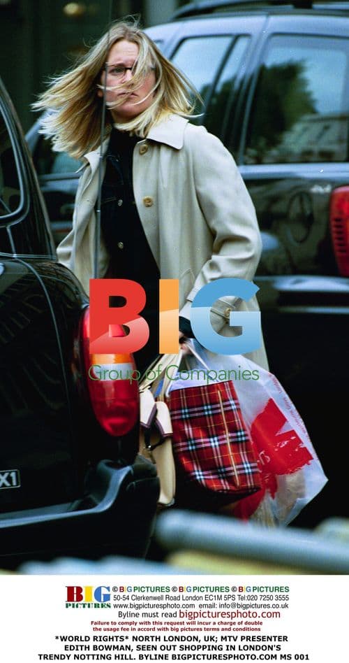 Edith Bowman Shopping in Notting Hill