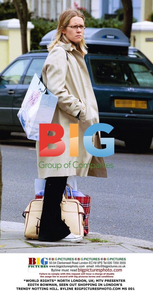 Edith Bowman Shopping in Notting Hill