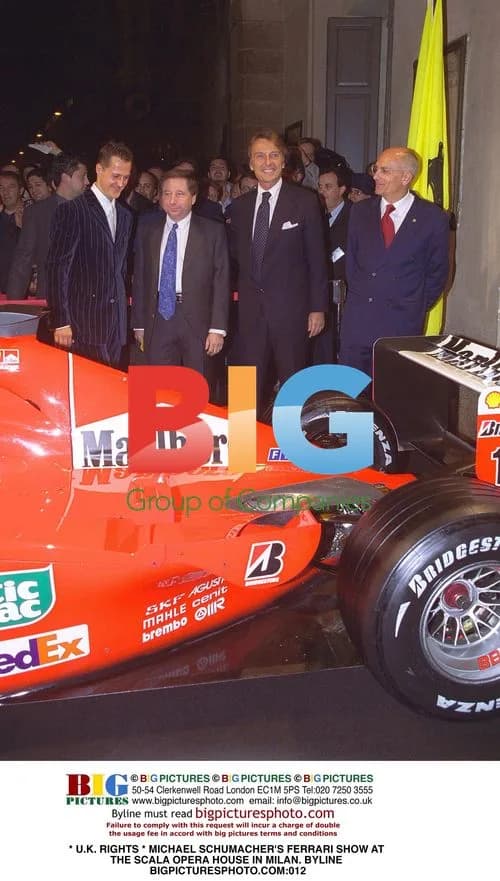 Michael Schumacher's Ferrari Show in Milan