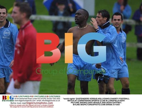 EASTENDERS vs HOLLYOAKS Charity Football Match