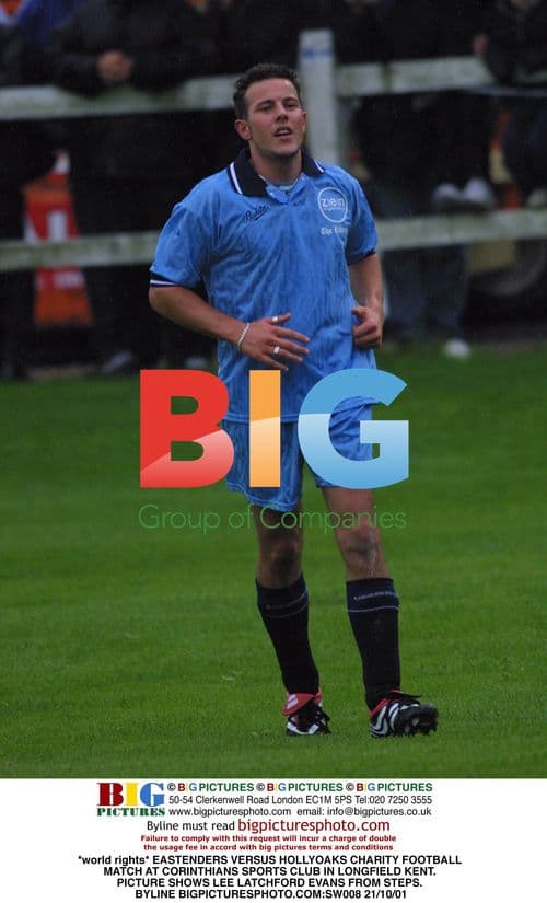 Celebrities at Charity Football Match