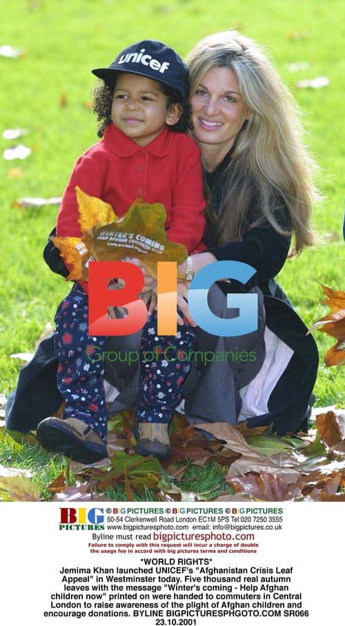 Jemima Khan Launches UNICEF's Afghanistan Crisis Leaf Appeal