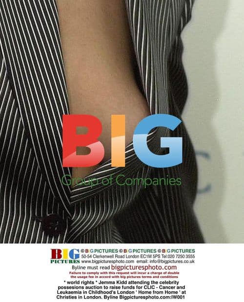 Jemma Kidd at celebrity auction for CLIC