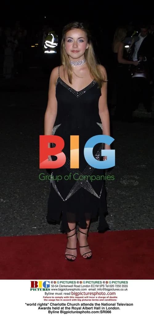 Charlotte Church at the National TV Awards