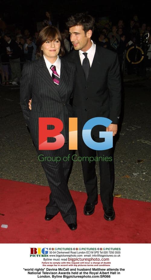 Davina McCall and husband Matthew at National TV Awards