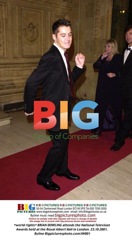 BRIAN DOWLING at National Television Awards