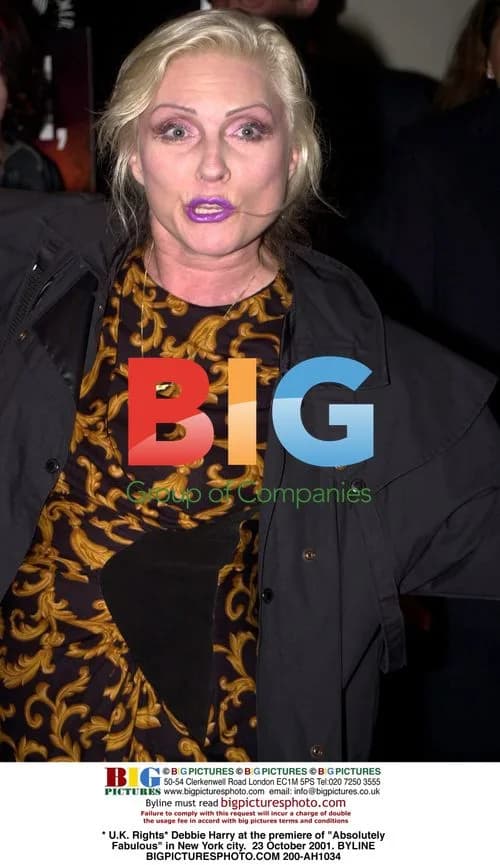 Debbie Harry at 'Absolutely Fabulous' premiere