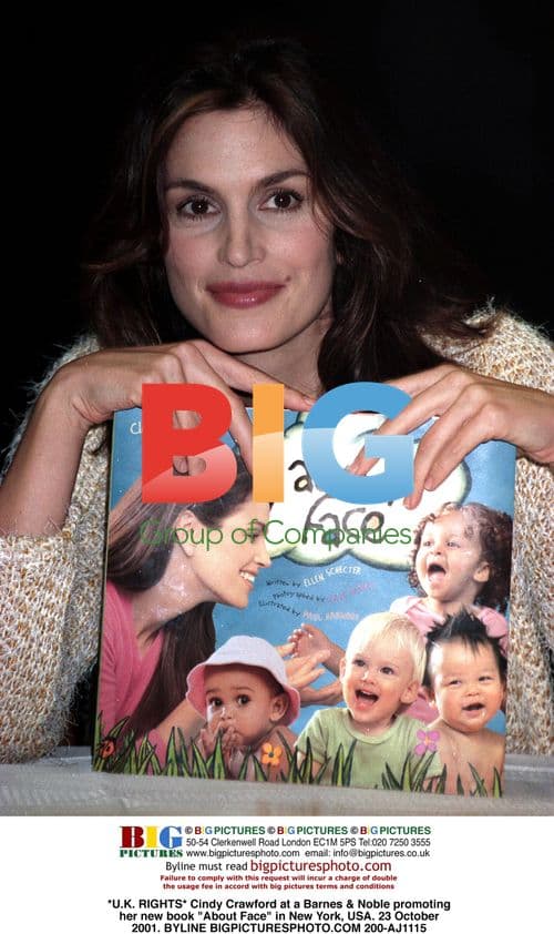 Cindy Crawford promotes new book in NYC