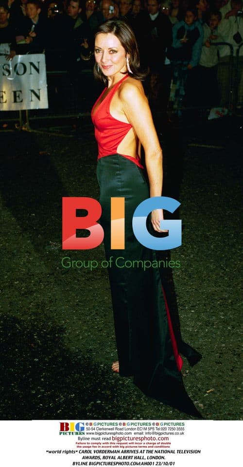 Carol Vorderman at National Television Awards