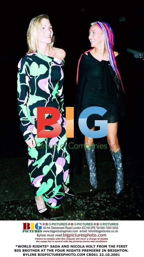 Sada and Nicola Holt at Four Nights Premiere