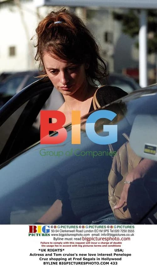 Penelope Cruz shopping in Hollywood