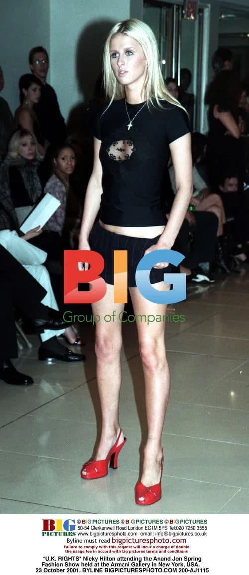 Nicky Hilton at Anand Jon Fashion Show