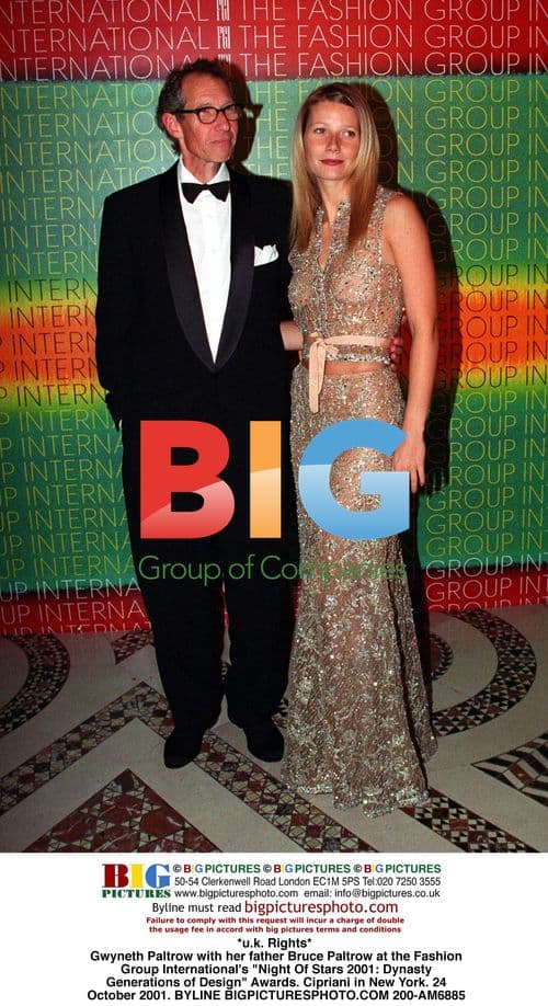 Gwyneth Paltrow at Fashion Group International's "Night Of Stars 2001"