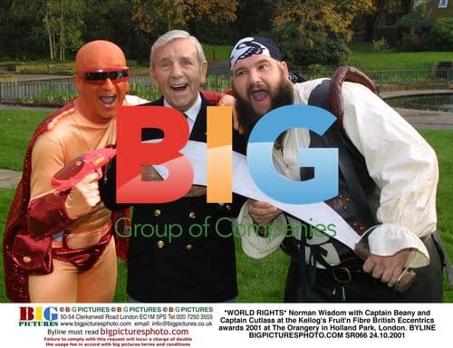 Norman Wisdom at Kellogg's Fruit 'n Fibre Awards