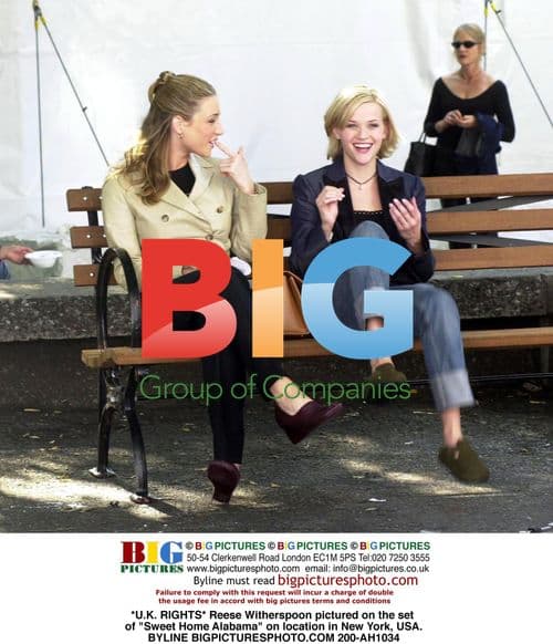 Reese Witherspoon on set of "Sweet Home Alabama"