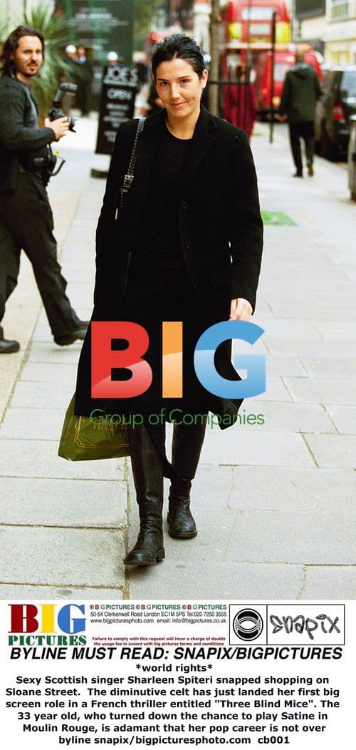 Sharleen Spiteri Shopping on Sloane Street