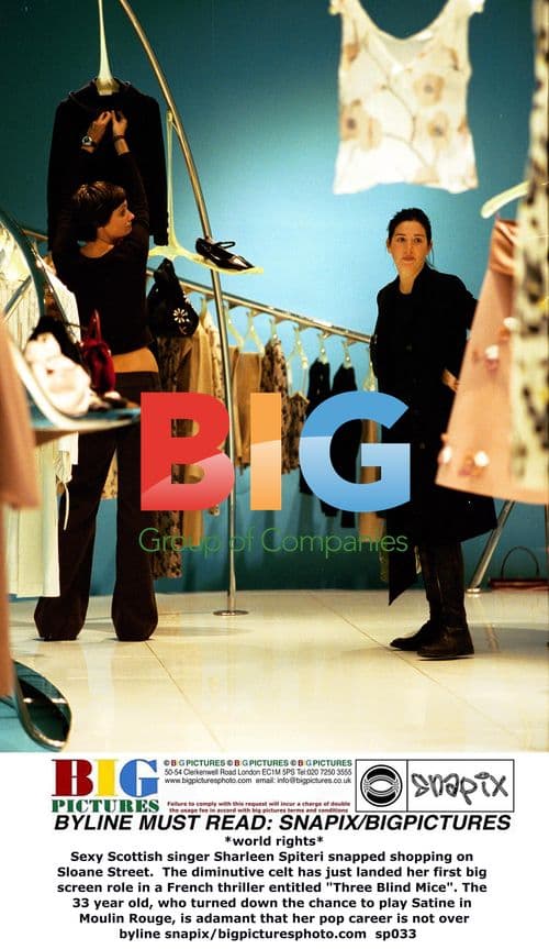 Sharleen Spiteri Shopping on Sloane Street