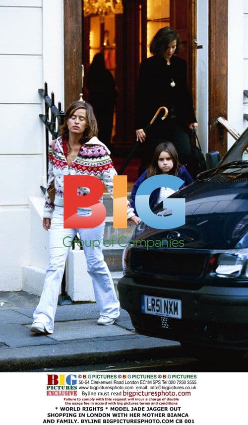 Jade Jagger Out Shopping in London
