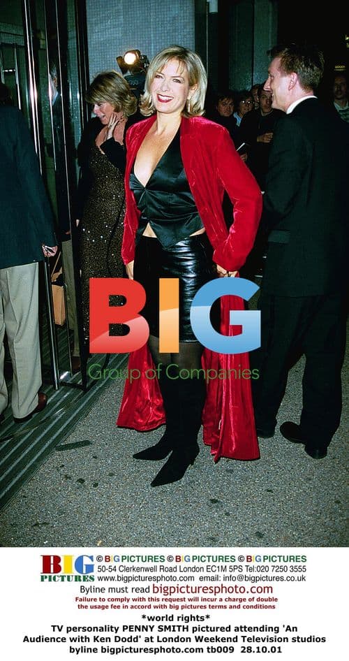 PENNY SMITH attends 'An Audience with Ken Dodd'