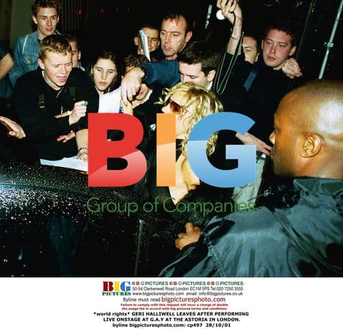 Geri Halliwell Leaves After G.A.Y Performance