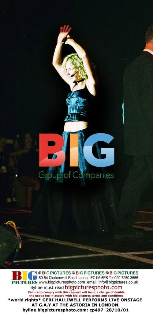 Geri Halliwell Performs Live at G.A.Y in London