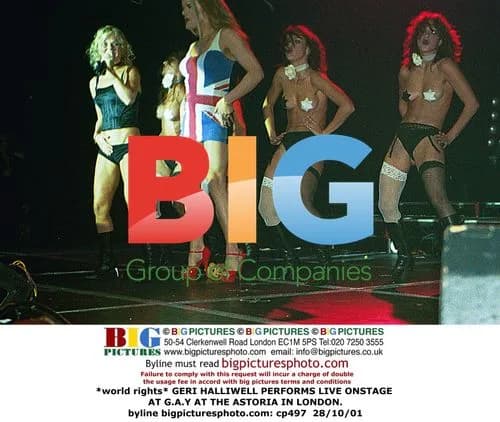 Geri Halliwell Performs Live at G.A.Y in London