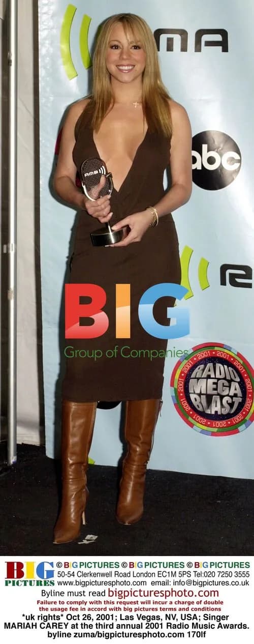 Mariah Carey at 2001 Radio Music Awards
