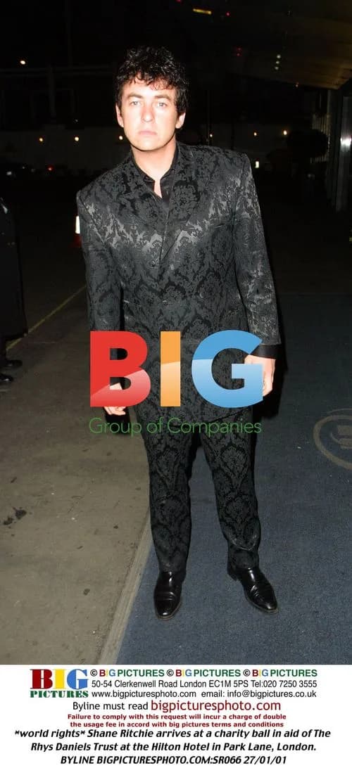 Shane Ritchie at charity ball in London