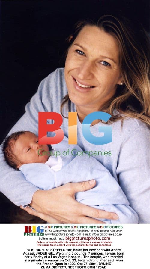 Steffi Graf and Andre Agassi's Son Jaden Gil is Born