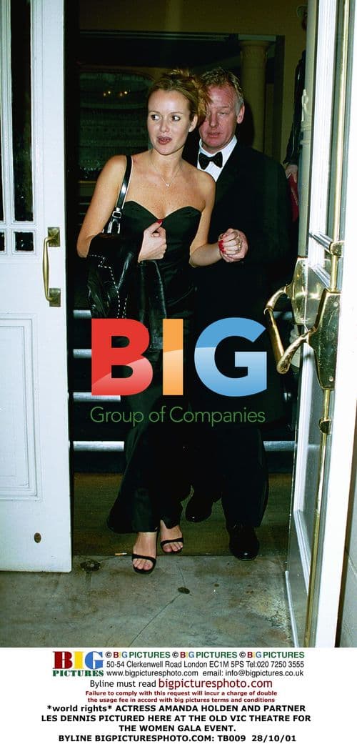 Amanda Holden and Les Dennis at Women Gala