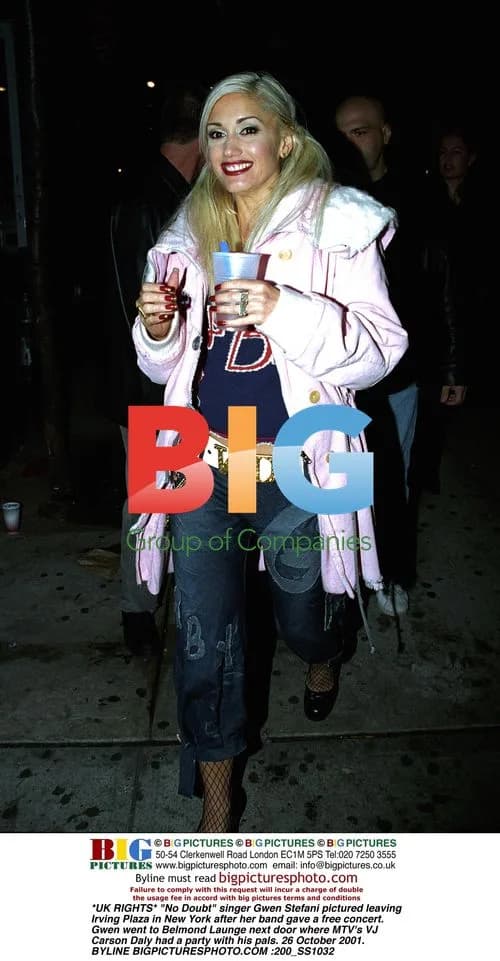 Gwen Stefani Leaving Concert in New York