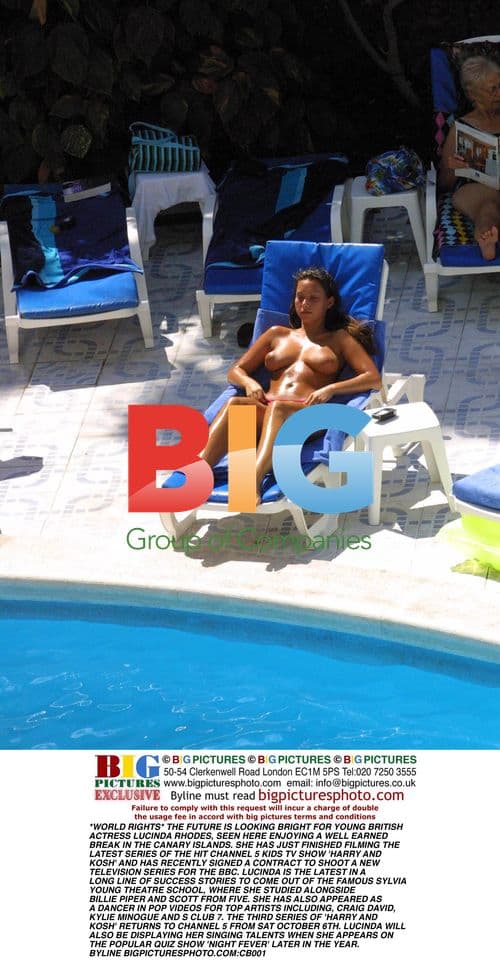 Lucinda Rhodes Enjoys Canary Islands Break