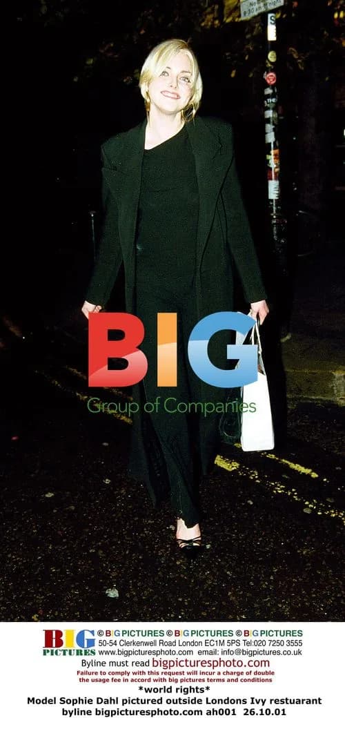 Sophie Dahl Outside Ivy Restaurant