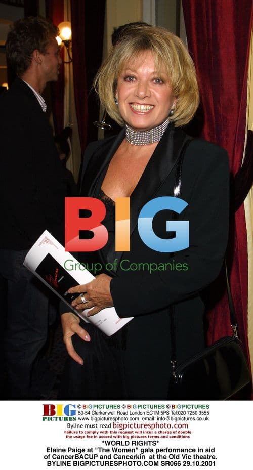 Elaine Paige at "The Women" Gala Performance