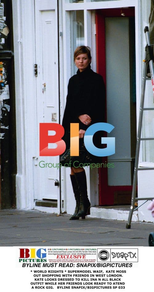 Kate Moss Shopping in West London