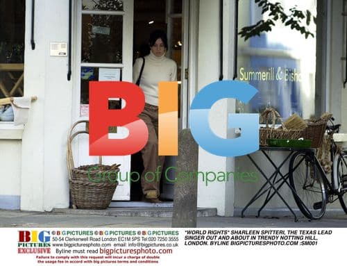 Sharleen Spitteri, Texas Singer, in Notting Hill